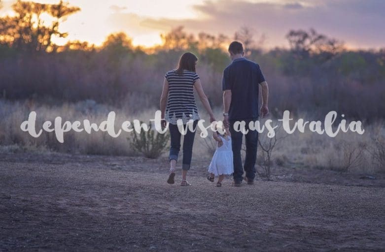 dependent visa australia couple with a chiild