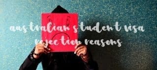 australian student visa rejection reasons unhappy