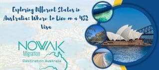 Exploring different states in australia on 482 visa